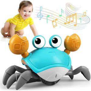 Crawling Crab Toy, Interactive Dancing Walking Moving Toy with Music